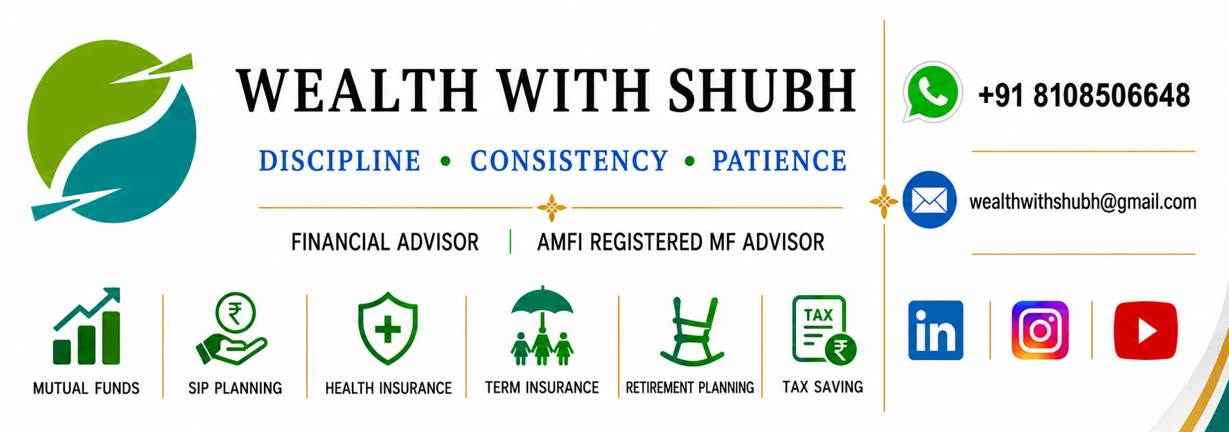 Wealth With Shubh Banner